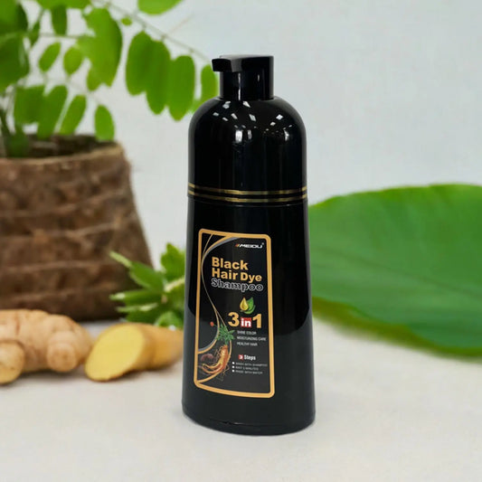 Herbal Hair Dye Shampoo for Grays Meidu