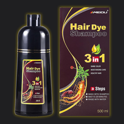 Herbal Hair Dye Shampoo for Grays