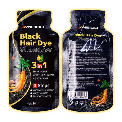 FREE Sample – Meidu Herbal Hair Dye Shampoo